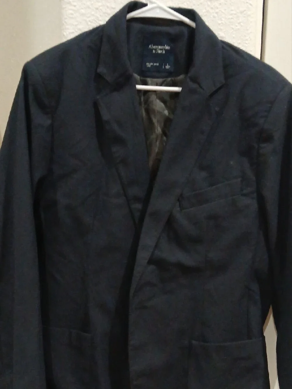 Abercrombie & Fitch Dark Navy Casual Blazer